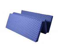 Nệm gấp 3 foam hàn việt hải S’LOVE COZY massage than hoạt tính gấp 3, Vải gấm xốp