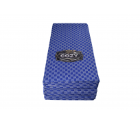 Nệm gấp 3 foam hàn việt hải S’LOVE COZY massage than hoạt tính gấp 3, Vải gấm xốp