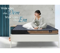 Nệm ép tổng hợp Kim Cương (Vải satin lụa)