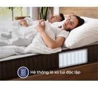 Nệm lò xo liên á COCOON 2.0 Firm ( lò xo túi )
