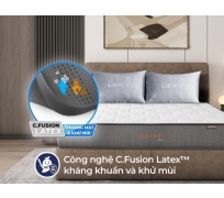 Nệm lò xo liên á COCOON Grey ( lò xo túi )