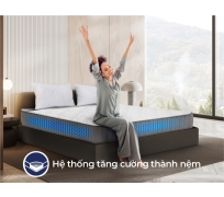 Nệm lò xo liên á COCOON Grey ( lò xo túi )