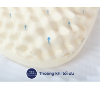 Gối cao su liên á Convoluted Peanut