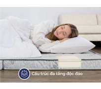 Nệm cao su liên á hybrid IKI Flip