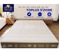 Topper cao su thiên nhiên Kim Cương Toplux 5zone