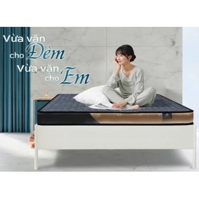 Nệm ép tổng hợp Kim Cương (Vải satin lụa)